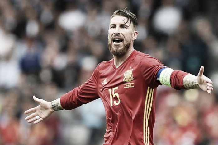Eurocopa en blanco: Sergio Ramos tiró del carro español