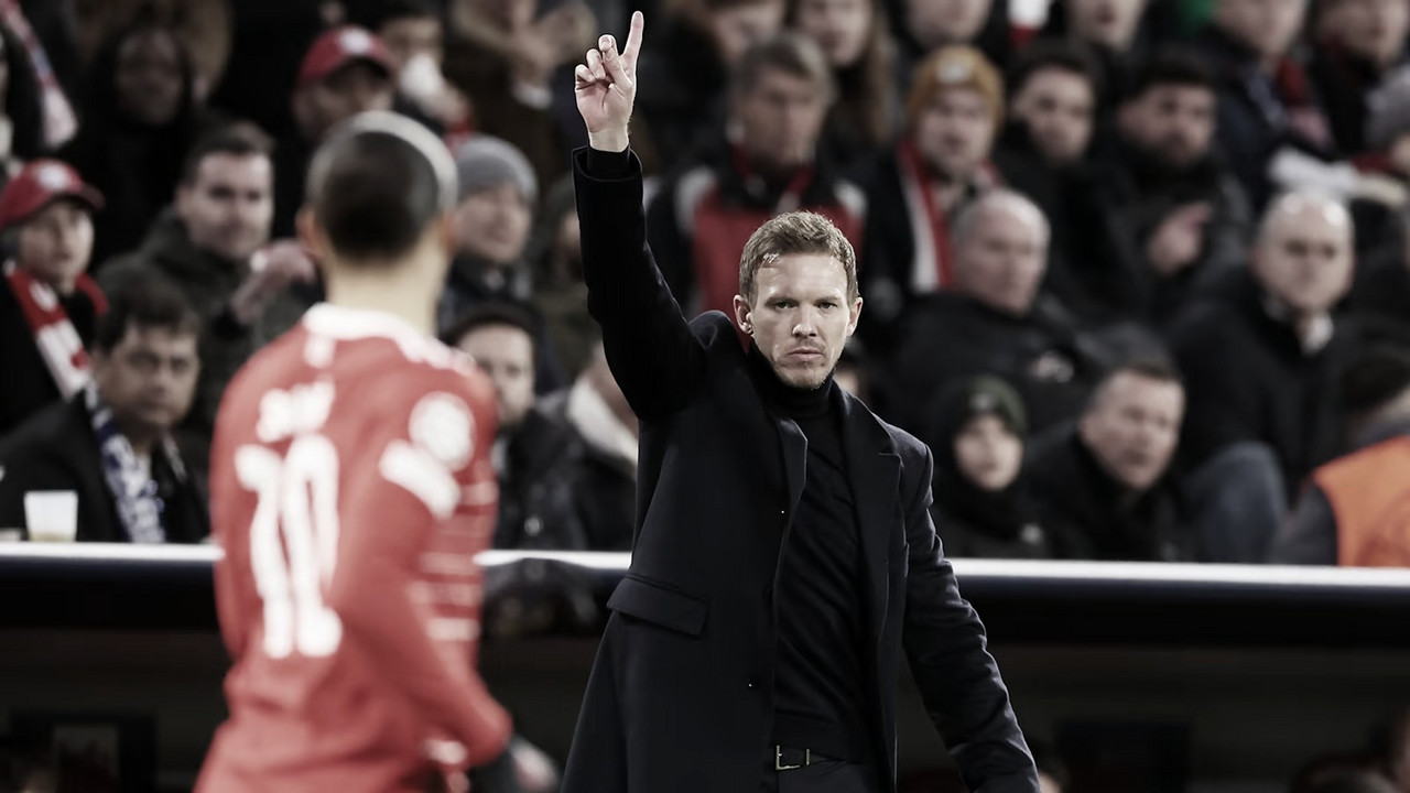 Nagelsmann comemora classificação do Bayern de Munique e dispara: "Fomos muito superiores"