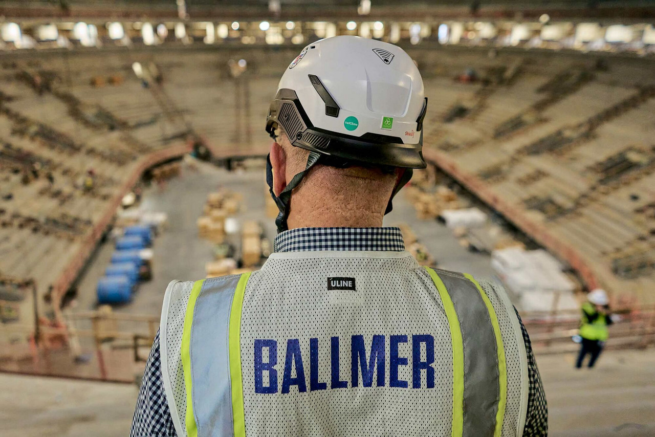 Steve Ballmer and The Clippers New Home | The Intuit Dome