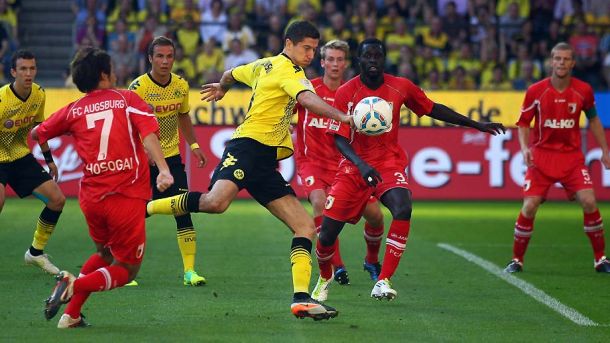 Live Borussia Dortmund-Augusburg in Bundesliga