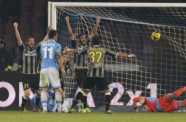 Napoli sprecone: finisce 3-3 con l'Udinese