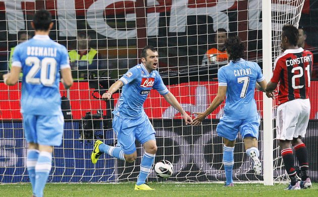 Prima Flamini poi Pandev, rivivi la diretta e guarda i gol