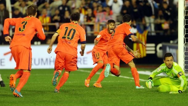 El Valencia CF condena el botellazo a Messi