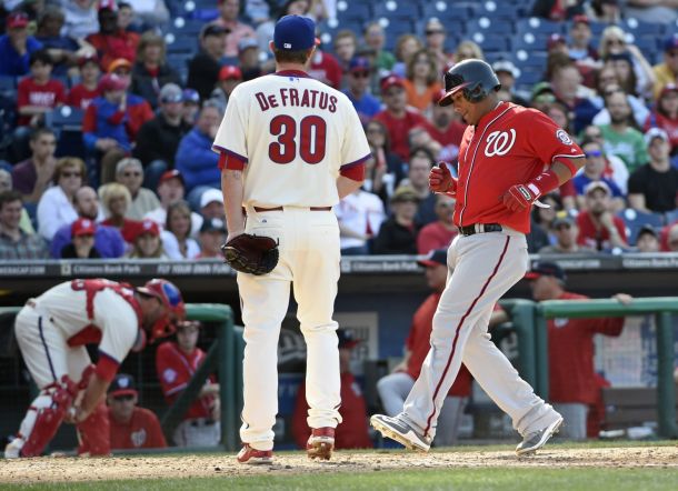 Phillies Lose Tough Game At Home To Nationals, 5-2