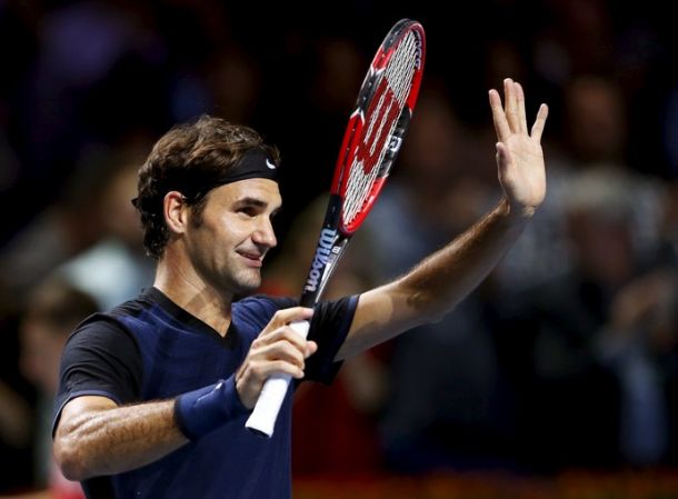 Federer confirma favoritismo e vai a final na Basiléia após vencer Sock Federer confirma favoritismo e vai a final na Basiléia após vencer Sock