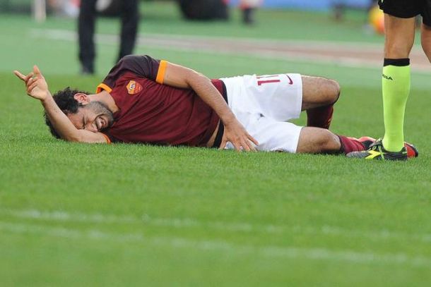 Roma, Salah ai box per almeno un mese