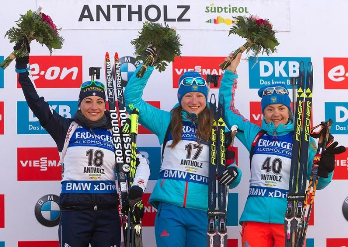 Biathlon - Anterselva: Wierer si arrende solo a Podchufarova nella Sprint femminile