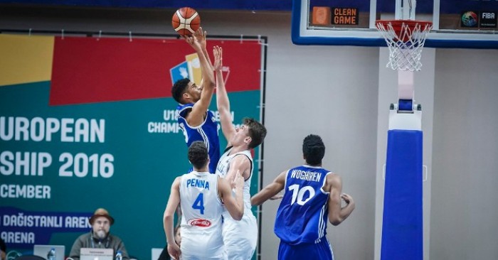 EuroBasket U18 - L'Italia cede alla Francia, trascinata da uno stratosferico Ntilikina