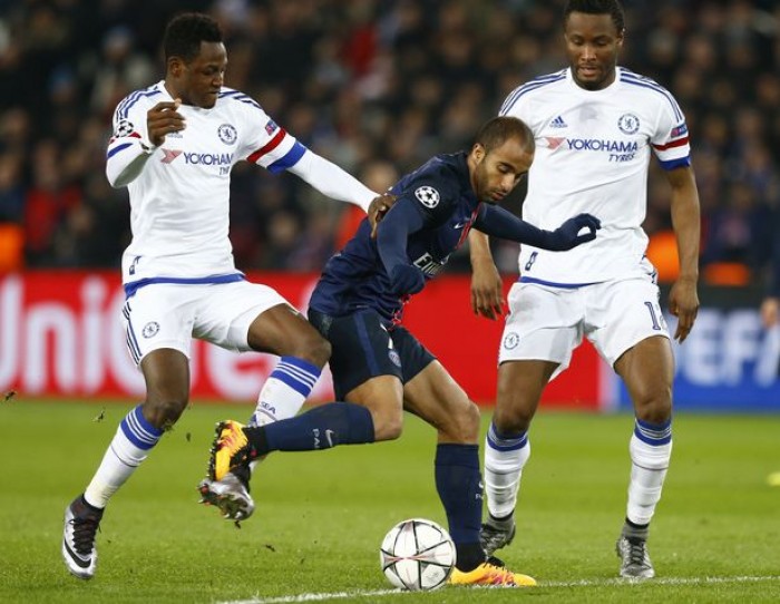 Chelsea-Paris Saint-Germain terminata in Champions League 2015/16 (1-1): Rabiot, Costa e Ibra; PSG ai quarti