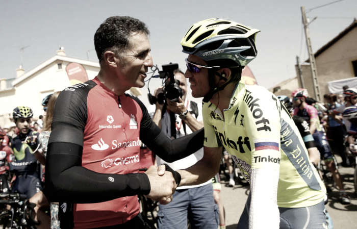 Miguel Indurain, sobre Contador: "La edad no perdona y ahora todo depende de cómo esté"