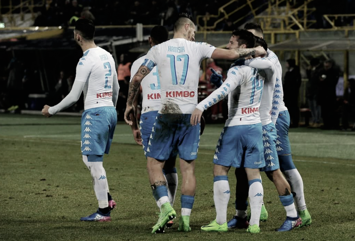 Napoli sette bellezze. Lezione di "Sarrismo" impartita al Bologna