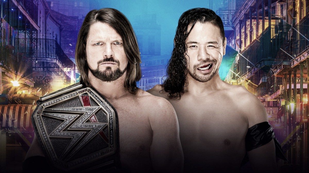 AJ Styles vs Shinsuke Nakamura: el enfrentamiento de ensueño