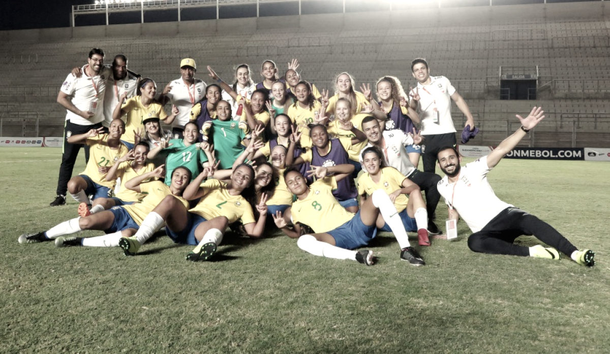 É campeão! Brasil vence Sul-americano feminino sob comando de Luizão: "Felicidade grande"