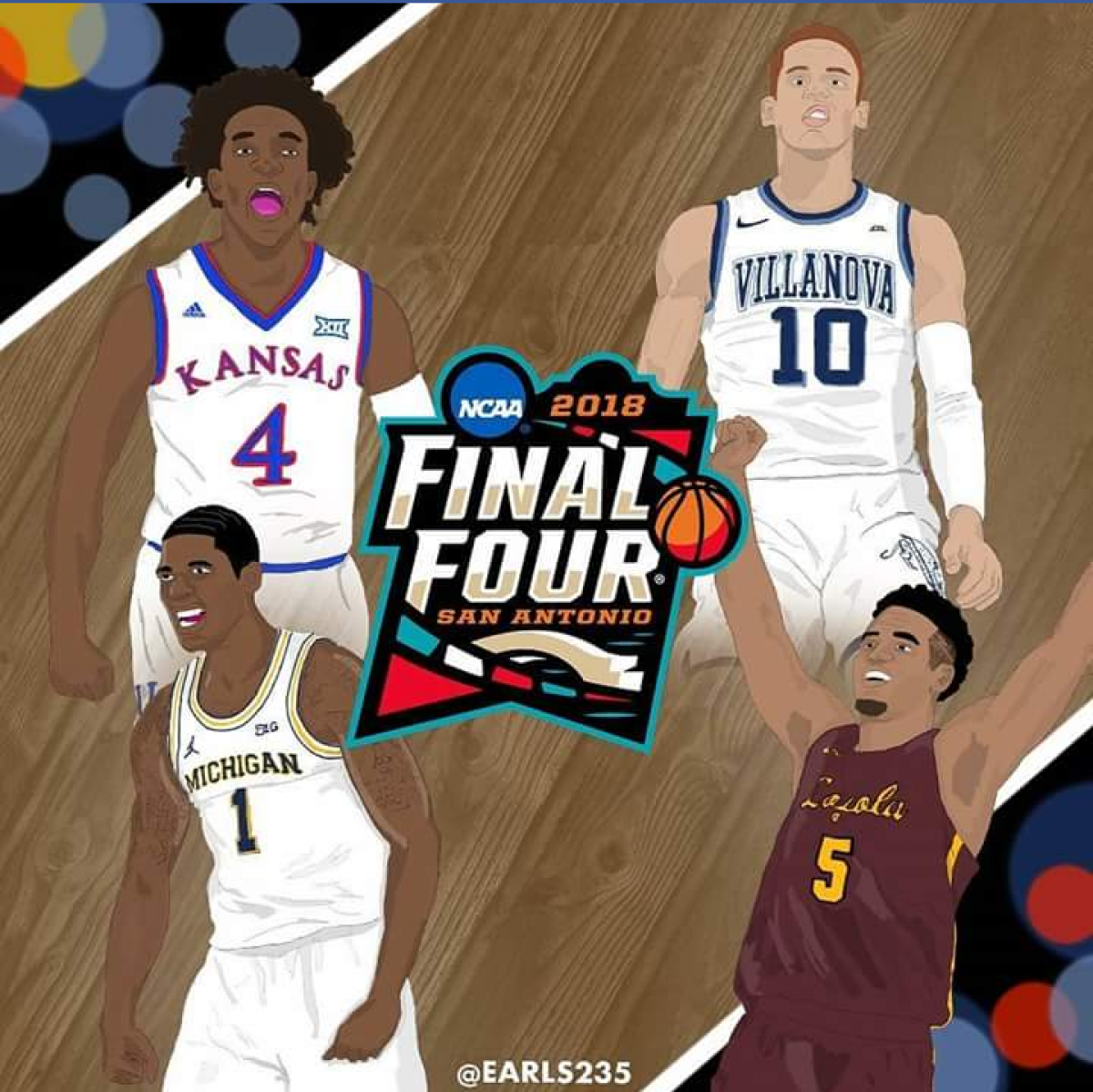 Ncaa, March Madness: scattano le Final Four. Loyola sfavorita, Nova-Kansas da favola