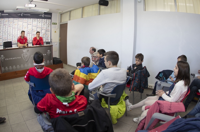 Osasuntxiki: Una rueda de prensa diferente Osasuntxiki: Una rueda de prensa diferente