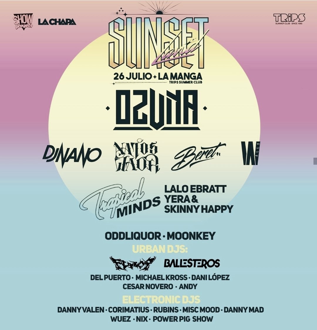 Guía VAVEL Festivales 2019: Sunsetland Festival