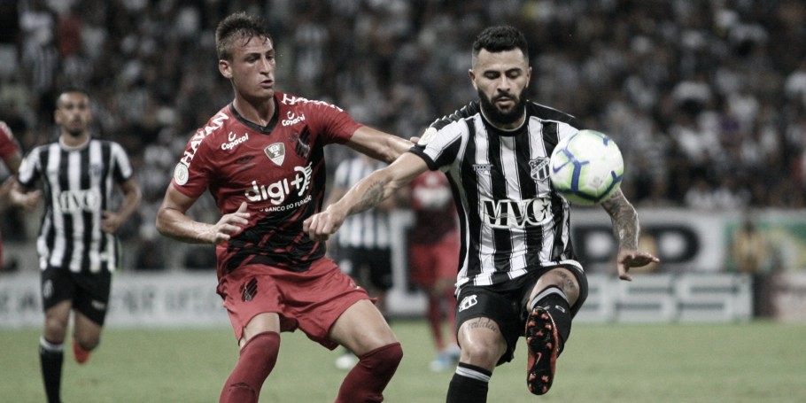 Athletico recebe o Ceará na Arena da Baixada em duelo de intermediários no Brasileirão