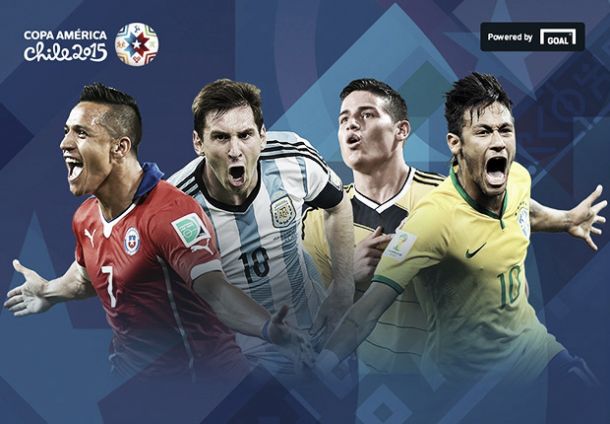Quartos-de-final da Copa América 2015 analisados à lupa Quartos-de-final da Copa América 2015 analisados à lupa