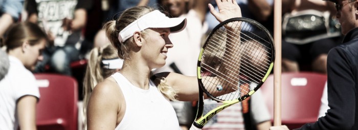 WTA de Bastad: Wozniacki bate Mertens e encara Siniakova em sua quinta final no ano
