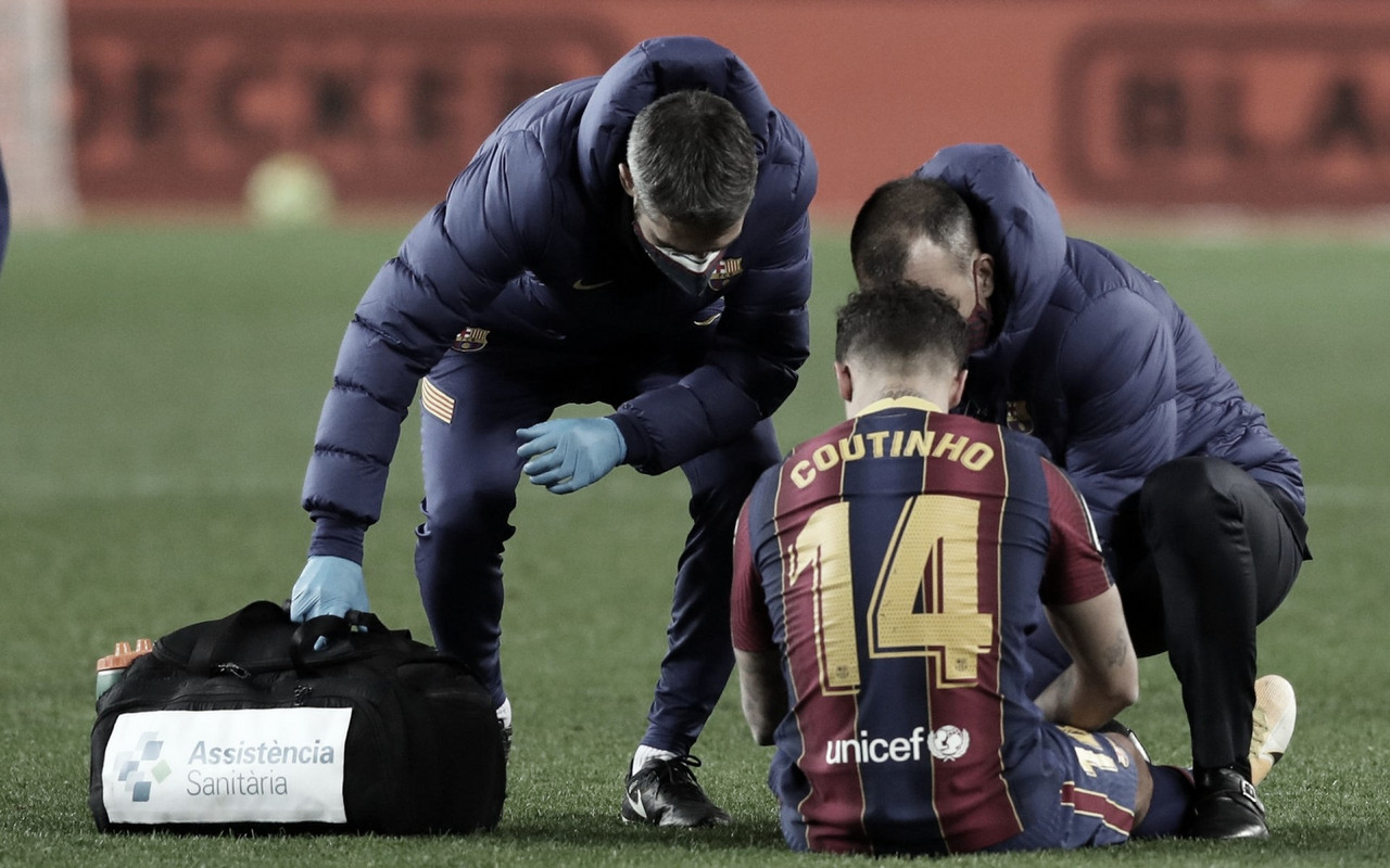 Philippe Coutinho tem lesão no menisco e será submetido a cirurgia