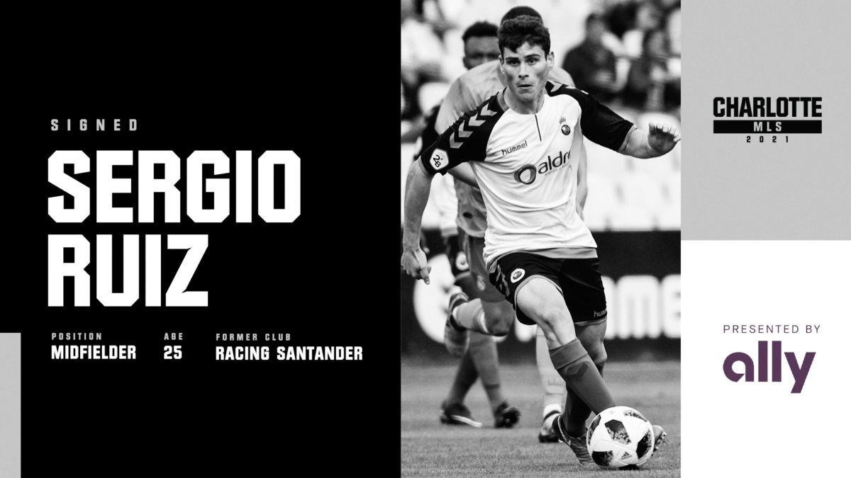 Sergio Ruíz es el
primer jugador de Charlotte Sergio Ruíz es el
primer jugador de Charlotte