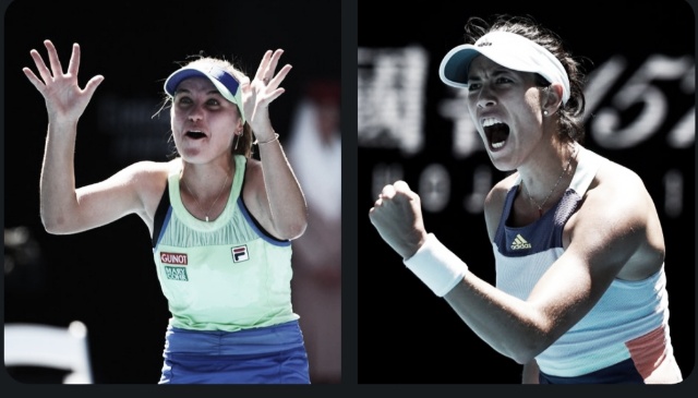 Australian Open: Final inédita entre Sofía Kenin y Garbiñe Muguruza