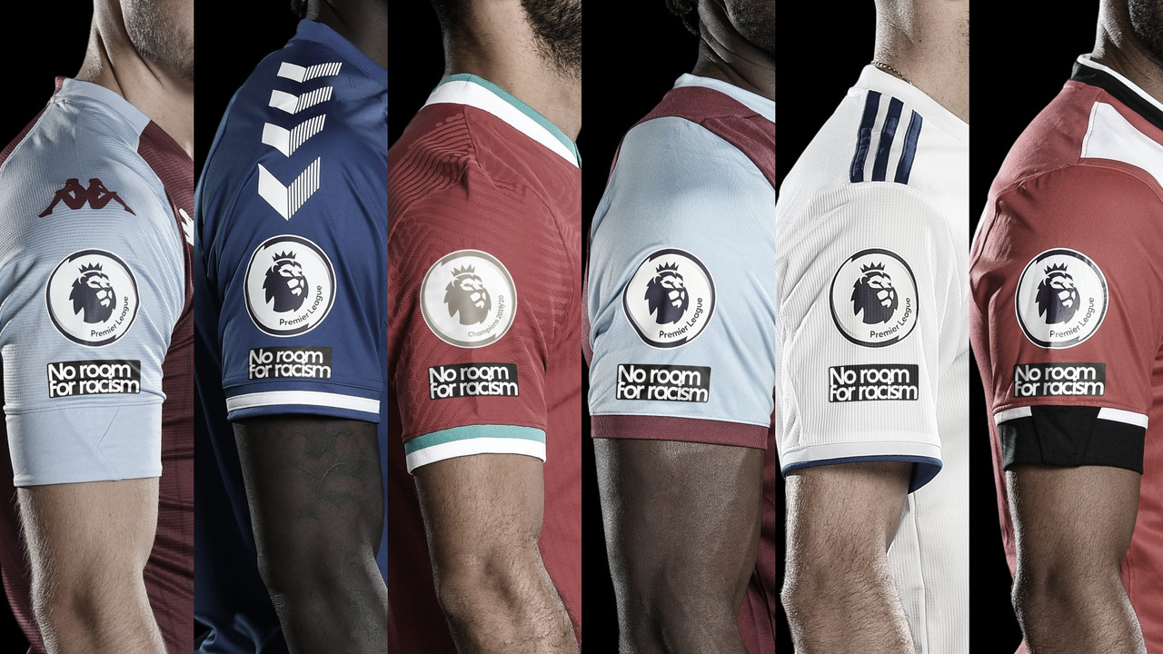 Em ação contra racismo, times da Premier League vão usar mensagem de conscientização nas camisas