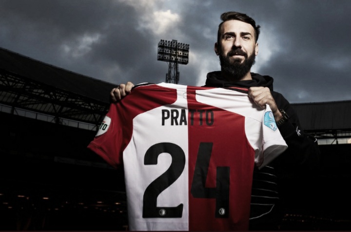 Lucas Pratto é anunciado como novo atacante do Feyenoord Lucas Pratto é anunciado como novo atacante do Feyenoord