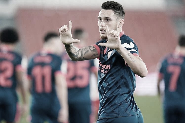 Na estreia de Papu Gómez, Sevilla vence Almería e avança às semifinais da Copa do Rei