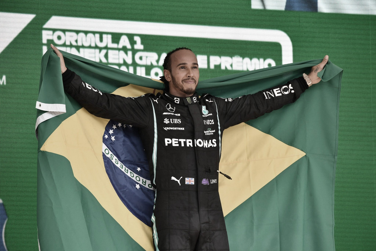 Lewis Hamilton dá show em Interlagos e vence GP do Brasil