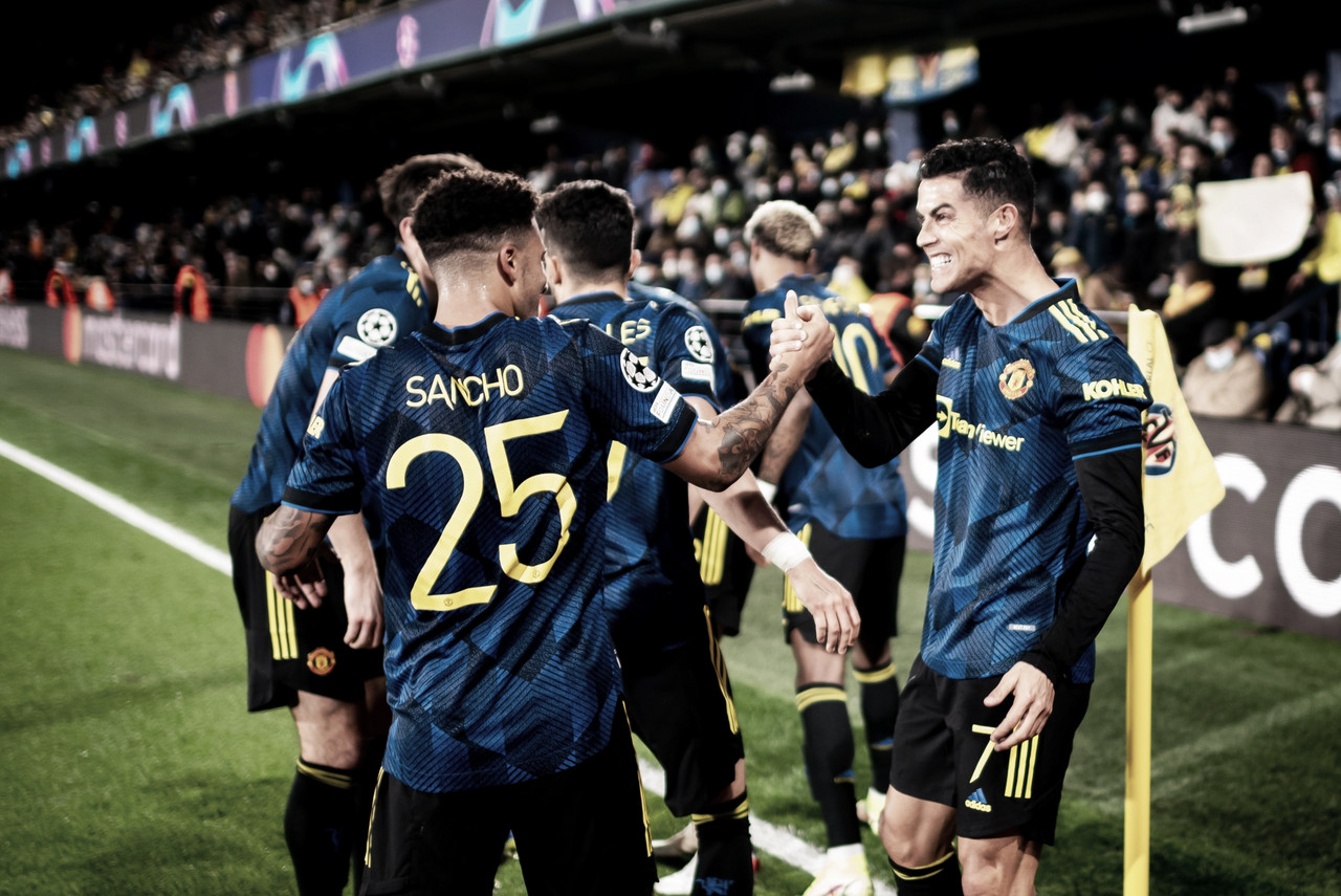 Com Cristiano Ronaldo decisivo, Manchester United derrota Villarreal pela Champions League