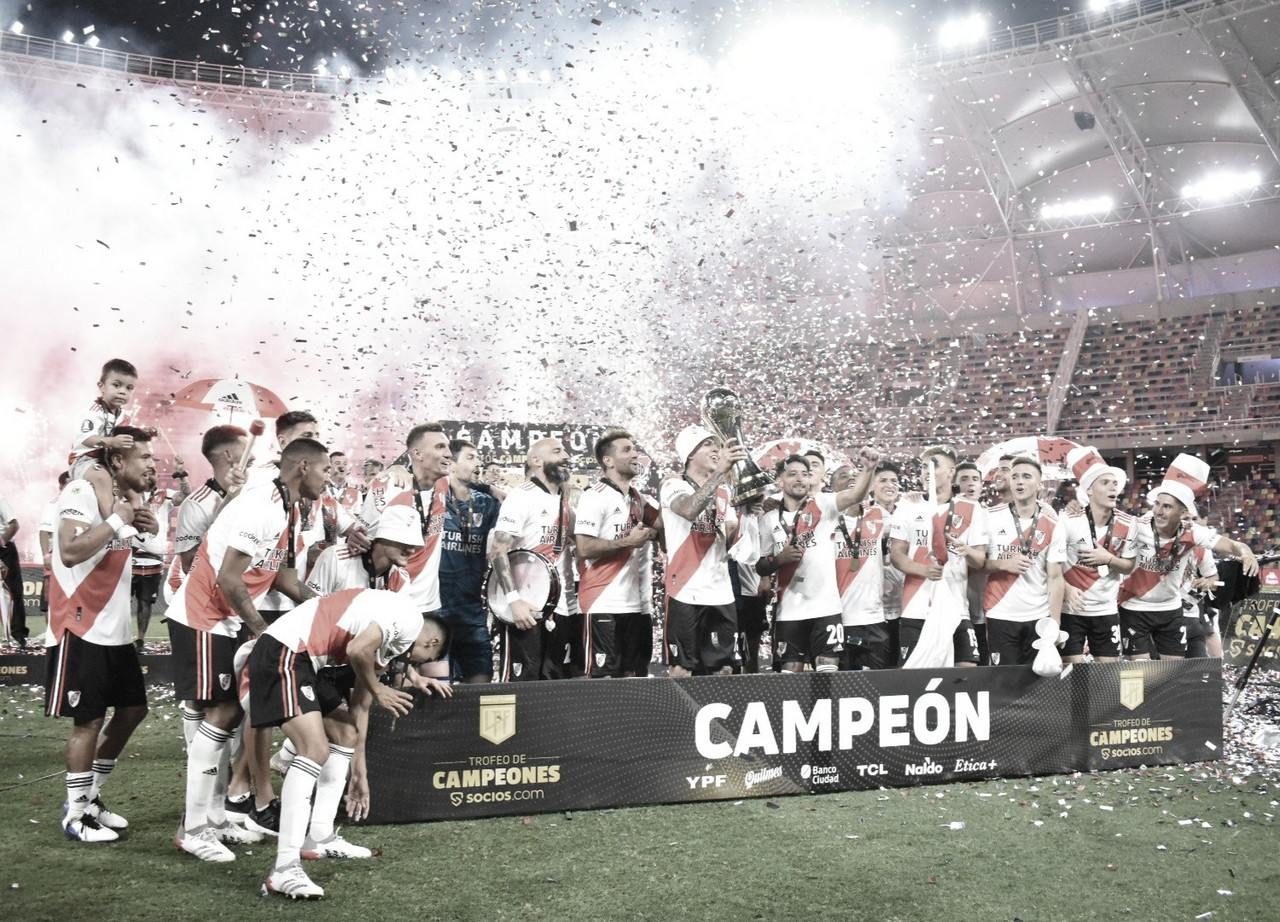 River Plate 4-0 Colón: el "Millonario", campeón del Trofeo de Campeones 2021