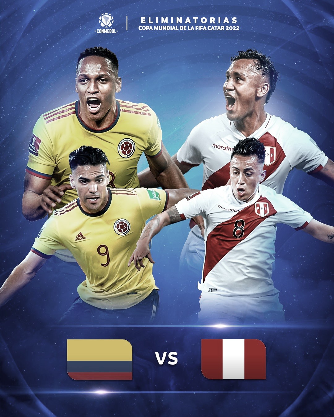 Resumen Colombia vs Perú en las Eliminatorias Qatar 2022 (0-1) 