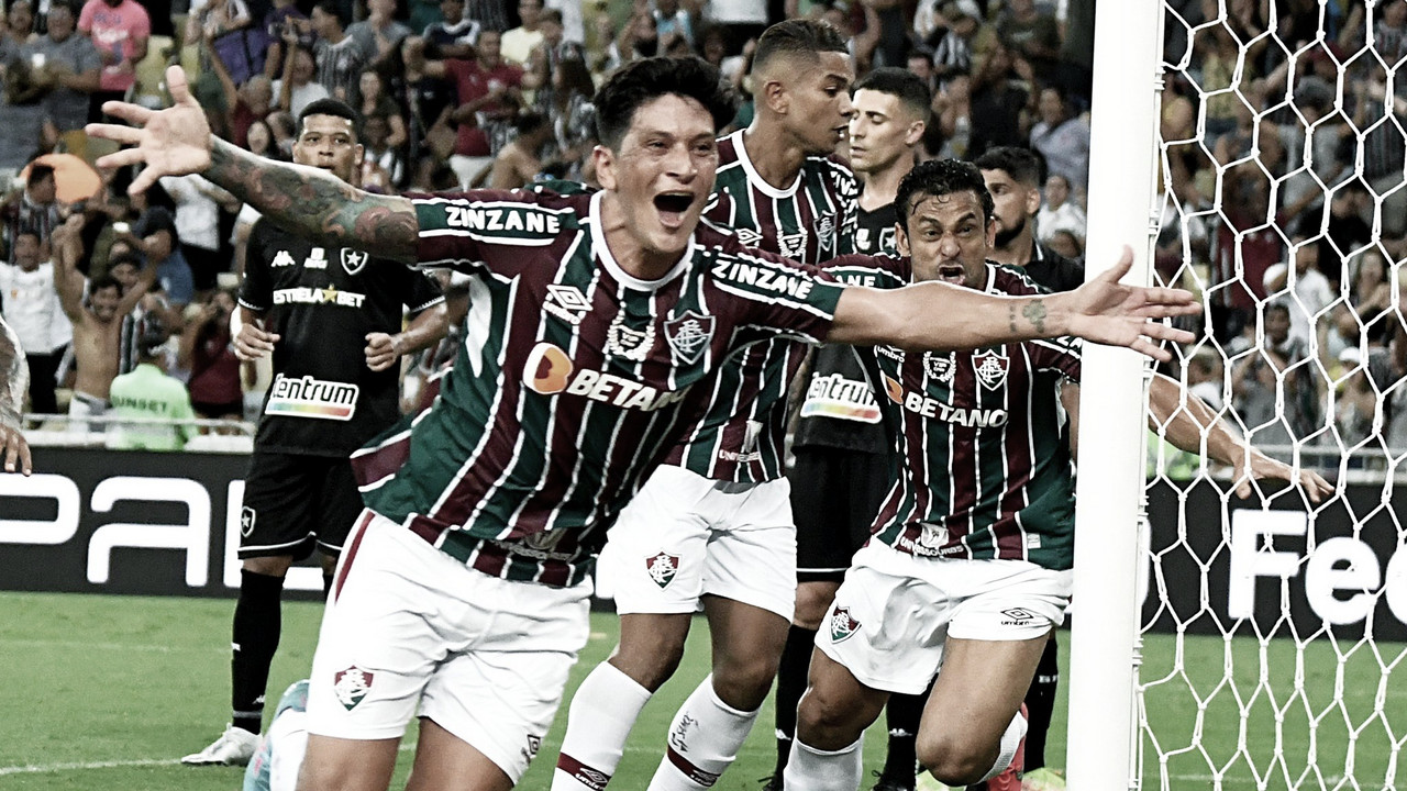 Botafogo vence, mas Cano marca aos 52' e põe Fluminense na final