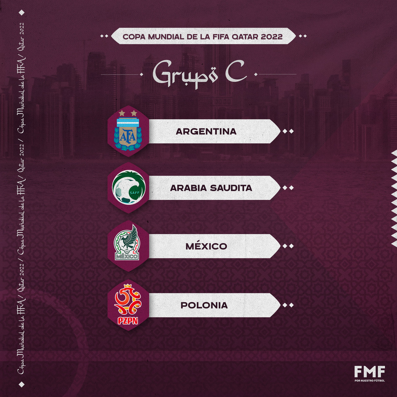 México ya conoce a sus rivales en Qatar 2022