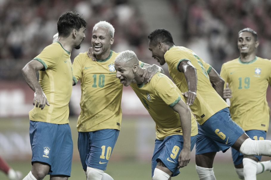 Brasil goleia Coreia do Sul em amistoso de preparação para Copa do Mundo