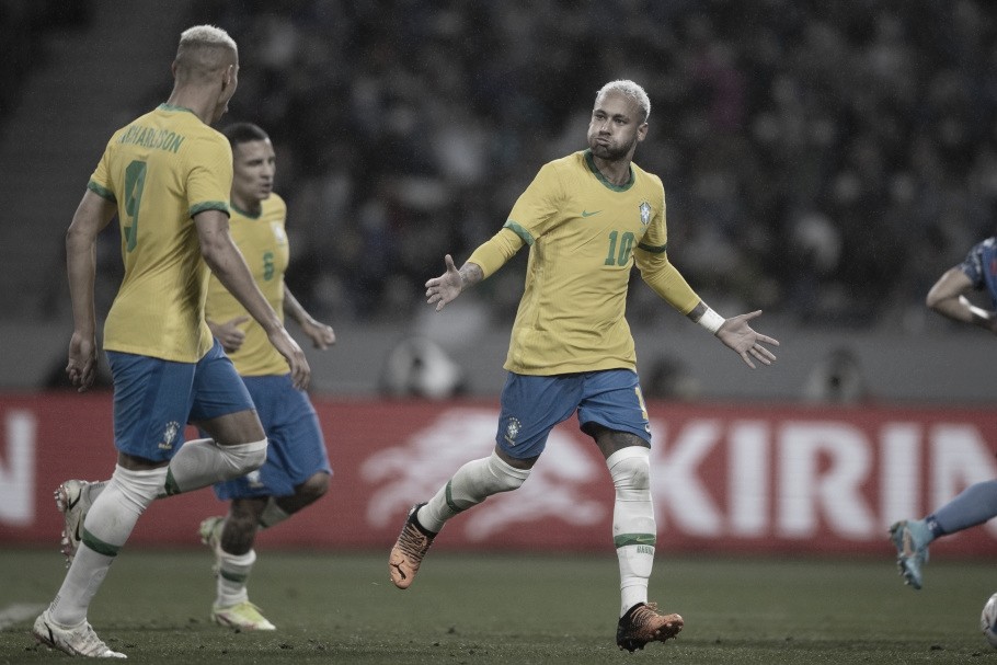 Neymar marca de pênalti e garante vitória do Brasil sobre Japão em amistoso truncado