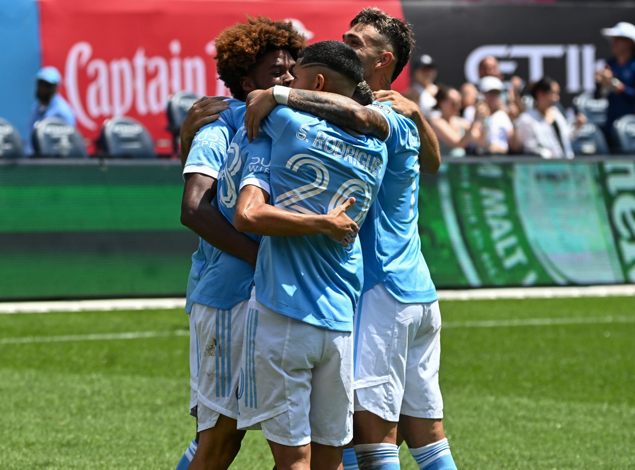 NYCFC 4-2 New England Revolution: Castellanos brace helps Cushing to first win as Boys In Blue manager