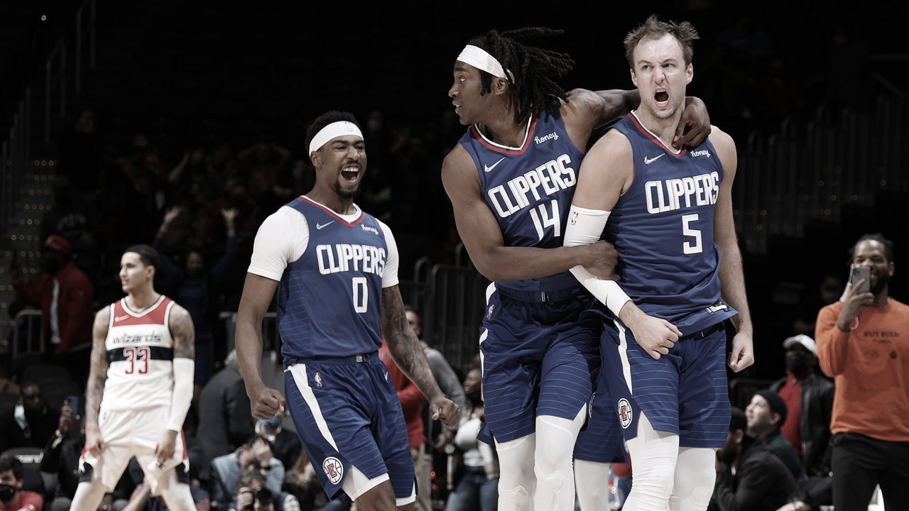 Melhores momentos Clippers 115x109 Wizards pela NBA