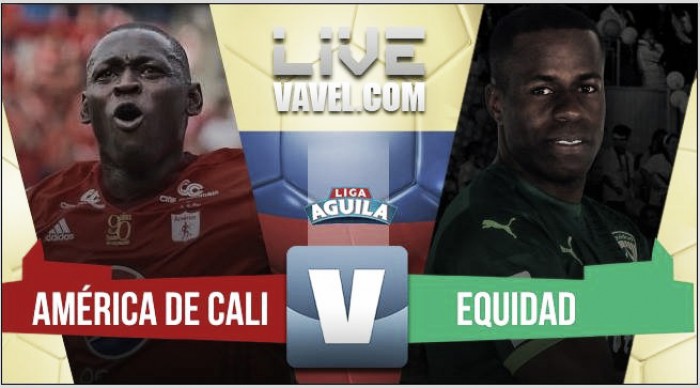 América vs La Equidad por la Liga Águila 2017-II (1-1)