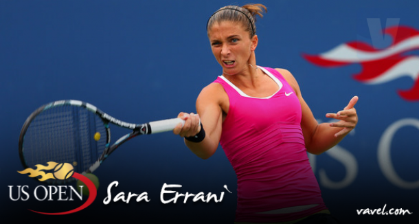 US Open 2015: Sara Errani, a esperança italiana
