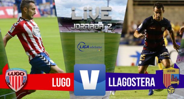 Resultado del CD Lugo - UE Llagostera en Segunda División 2015 (1-0)