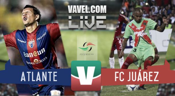 Resultado Atlante - FC Juárez en Ascenso MX 2015 (2-0)
