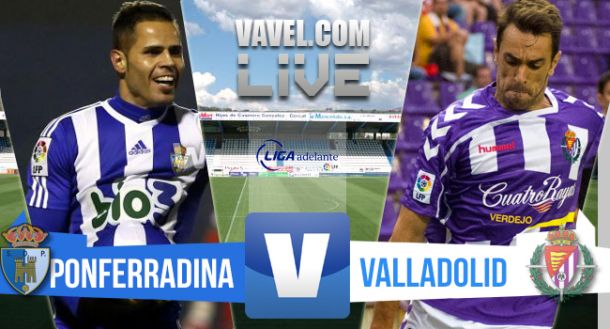 Resultado Ponferradina - Real Valladolid en la Liga Adelante (3-0)