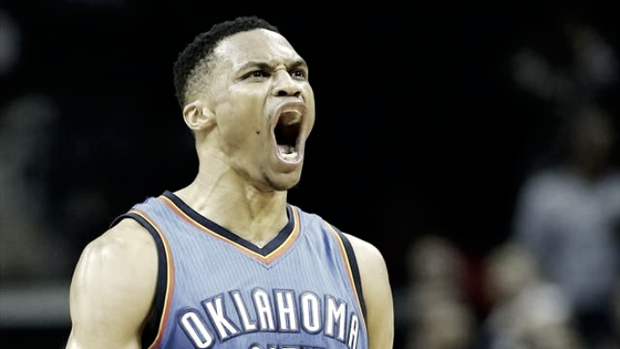 NBA - Westbrook nella storia: tripla doppia di media raggiunta