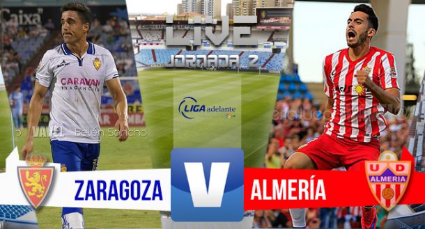 Resultado Real Zaragoza - UD Almería (3-2)