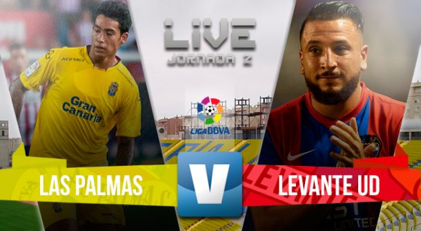 Resultado Las Palmas - Levante en Liga BBVA 2015 (0-0)