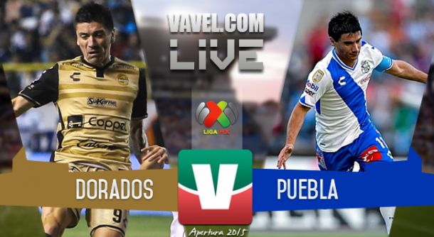 Resultado Dorados - Puebla en Liga MX 2015 (1-0)