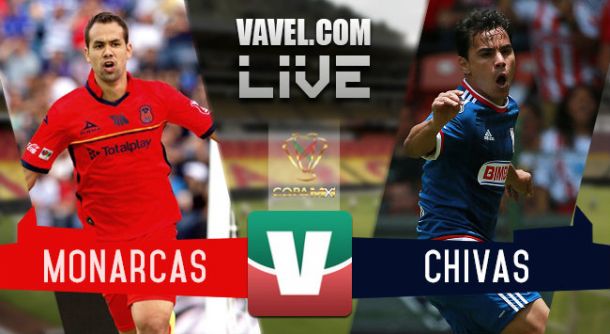 Resultado Monarcas Morelia - Chivas en Copa MX 2015 (1-2) Resultado Monarcas Morelia - Chivas en Copa MX 2015 (1-2)