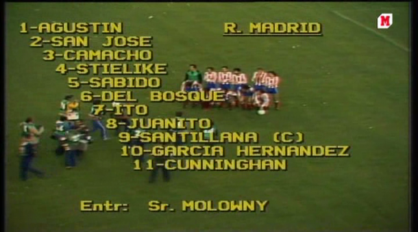 La vista atrás: final Copa del Rey 1982